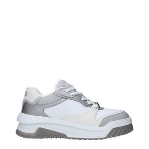 Versace White Leather Chunky Men's Sneakers